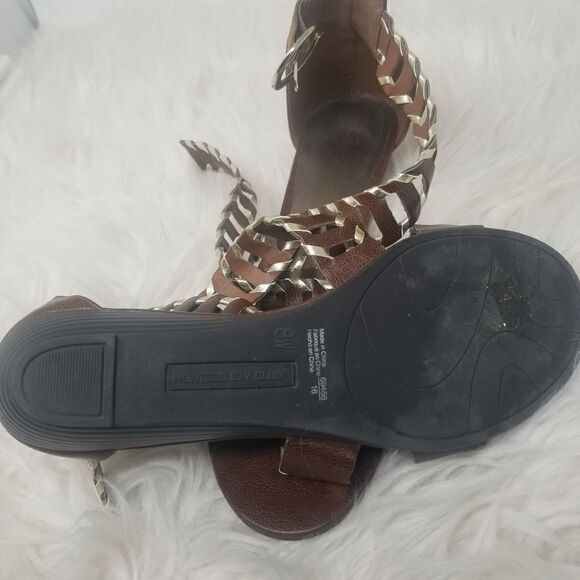 Montego Bay Club Brown Sandals. - Picture 10 of 10
